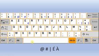 Comment utiliser le CLAVIER  version belge  Cours de bureautique [upl. by Weisman]