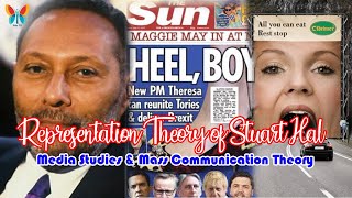 Representation Theory of Stuart Hall  Media Studies amp Mass Communication Theory [upl. by Sayette]