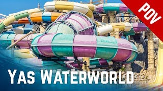 Awesome Waterpark Yas Waterworld Abu Dhabi UAE [upl. by Yedrahs]