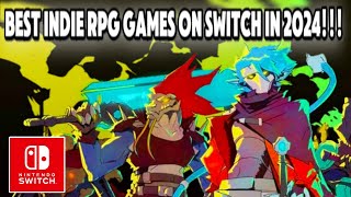 Top 10 Best Indie RPG Games on Nintendo Switch in 2024  Nintendo Switch Games 2024 [upl. by Norrat]