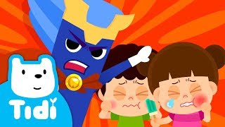 Chika Chika ToothbrushMan ♪ Brush You Teeth  Tooth Brushing Song  Good Habits ★TidiKids [upl. by Jordanna]