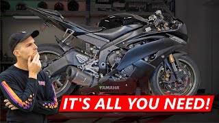 A Stock Yamaha R6 is all youll ever need [upl. by Enifesoj737]