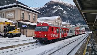 Abfahrt des SonderRegionalzug 14153 am 21012024 in Bad Gastein [upl. by Elisabeth]