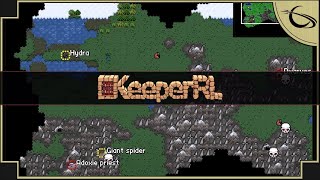 KeeperRL Version 10 beta  Dungeon Keeper Castle Builder [upl. by Abbotsen455]