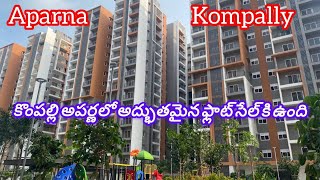 flat for sale in Luxury ApartmentKompallyaparna Gundlapochampalli [upl. by Analiese]