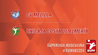 SVMVB2324  Jornada 8ª  CV Melilla  Unicaja Costa de Almería [upl. by Treharne]