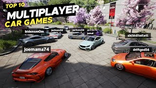 Top 10 Car Games That Offer Free Roam Multiplayer in 2024OPEN WORLD [upl. by Octave384]