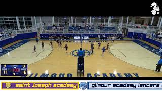 Gilmour Academy vs St Joesphs Academy Volleyball [upl. by Amari]