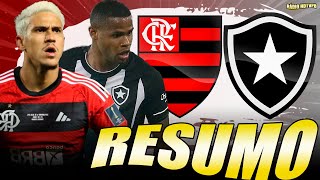 Botafogo vence o Flamengo Por 2 a 0 Pelo Brasileirão no Maracanã [upl. by Wester]