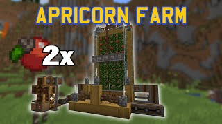 Minecraft Create Apricorn Farm Tutorial Cobblemon Timelapse Included [upl. by Lora37]