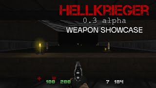 Doom mod weapon showcase Hellkrieger v03 Alpha [upl. by Casteel]