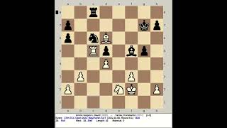 Anton Guijarro David vs Tarlev Konstantin  37th ECC Chess Open 2022 Mayrhofen Austria [upl. by Fabrice]