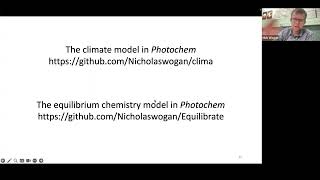 exoVAST quotPhotochem a 1D photochemical and climate model of planetary atmospheresquot  Nicholas Wogan [upl. by Burg]