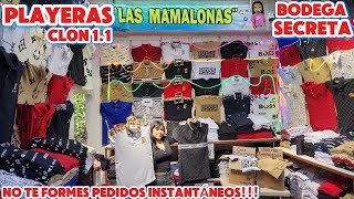 PLAYERAS las MAMALONAS CL0N 11 ésta BODEGA es más SECRETA que la SECRETA no te FORMES PEDIDO EXPRÉS [upl. by Xanthe]