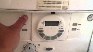 Worcester Greenstar boiler on off switch faulty [upl. by Suirauqram]