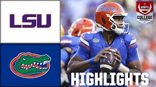 LSU Tigers vs Florida Gators  Full Game Highlights  ESPN College Football [upl. by Eniamerej]