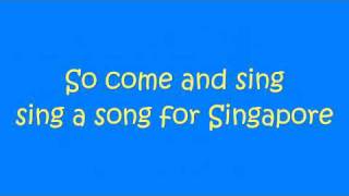 Corrinne May  Song for Singapore NDP 2010 Theme Song Karaoke [upl. by Latyrc]