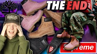 THE END of SupremeOne Last Drop Supreme Timberland [upl. by Kassey189]