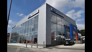 Time lapse video  glass units installed at Haynes Ford Showroom in Maidstone [upl. by Shuman]