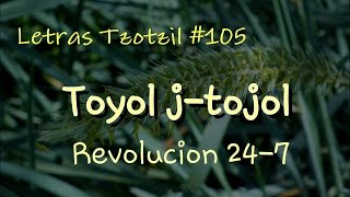 Revolución 247  Toyol jtojol  Letras Tzotzil 105 [upl. by Llet922]