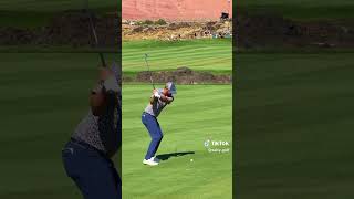 Wesley Bryan 519 yard Par 4 at Black Desert saltygolf golf utahgolf pga golfing bryanbrosgolf [upl. by Marcelia]