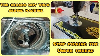 How to Fix sewing machine not picking the thread [upl. by Aihsitan]