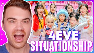 4EVE  Situationship  Official MV REACTION THAI SUB [upl. by Dredi583]