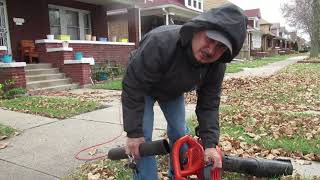 Black and Decker Leaf Blower Vacume review [upl. by Prince]