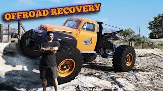 GTA5 RP  OFFROAD RECOVERY LEADS TO COP TROUBLE  LIVE STREAM RECAP [upl. by Nylyram524]