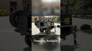 New black taxa woollybear overland v1 trailer forsale near San Antonio Texas at Hawkes Outdoors [upl. by Pegeen348]