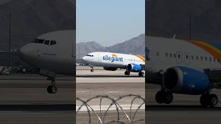 The one and only Allegiant Boeing 737 MAX 8 arrives at Las Vegas LAS  N811NV  planespotting [upl. by Zed]