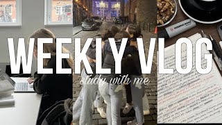 une semaine de cours avec moi  weekly vlog 1 [upl. by Nitnelav]