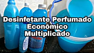 Como fazer desinfetante Perfumadoeconômico e Multiplicado 6 L  DICAS SIMPLES [upl. by Eznyl65]