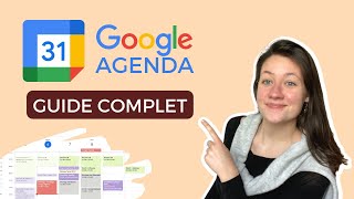 TUTO GOOGLE AGENDA  Comment sorganiser sur Google Calendar  Comment gérer son temps ORGANISATION [upl. by Ahsauqal]