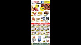 Meijer Weekly Ad US  10152023  10212023 [upl. by Meesan]