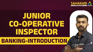 Junior Cooperative Inspector  Banking  Introduction [upl. by Aidua]