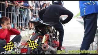 EKO KODOK drag racing drag bike 2 tak MCM kebumen [upl. by Rramahs]