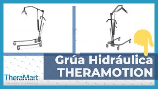 Grúa Hidráulica THERAMOTION ideal para el transporte de pacientes  ProductosTerapéuticos [upl. by Otxis]