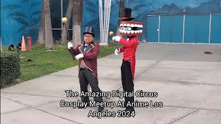 Anime Los Angeles 2024 The Amazing Digital Circus Cosplay Meetup [upl. by Eisler]