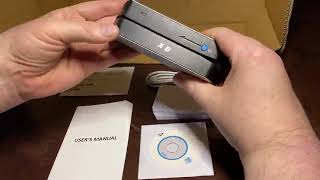 X6 BT USB Bluetooth Magnetic VIP Card Reader Writer USB 3 Tracks Swipe Encoder Review saves me time [upl. by Izaak]