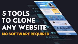 How To Clone A Website Online With Just A Click No Software [upl. by Parish]