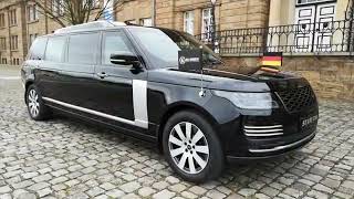 2022 Range Rover  Bulletproof Land Rover for Sale  Armored and Stretched cars  KLASSEN BUNKER [upl. by Ettenawtna]