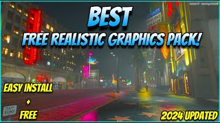 FiveM  BEST FREE Realistic Graphics Pack 2024 Updated [upl. by Enitram433]