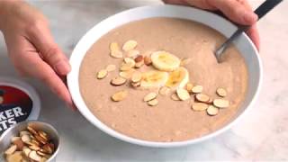 How to Make the Perfect Smoothie Bowl with Oats [upl. by Lillie]