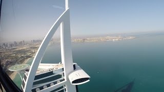 Burj al Arab helicopter landing [upl. by Luhar]