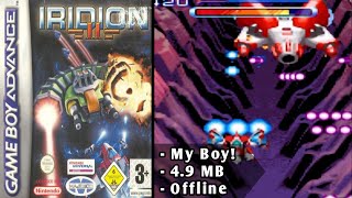 Iridion II  GBA  My Boy  Gameplay [upl. by Nalla]