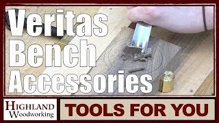 Veritas Workholding Solutions Bench Accessories  Dogs Clamps and Vise Video Tour [upl. by Behah812]