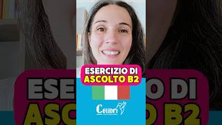 Esercizio di Ascolto Italiano Livello B2 🇮🇹 livellob2 italianonline cittadinanzaitaliana [upl. by Arenahs]