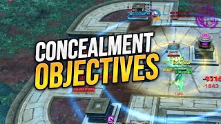 Playing the Objectives as Concealment  Concealment Operative  Yavin Ruins  SWTOR PVP 75 Gameplay [upl. by Ronel285]