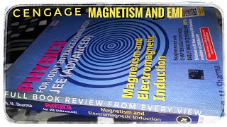 Cengage Physics Magnetism And EMI Book Review 🔥🔥😄😄 Cengage  Book Review  BMSharma  Magnetism [upl. by Jarek]